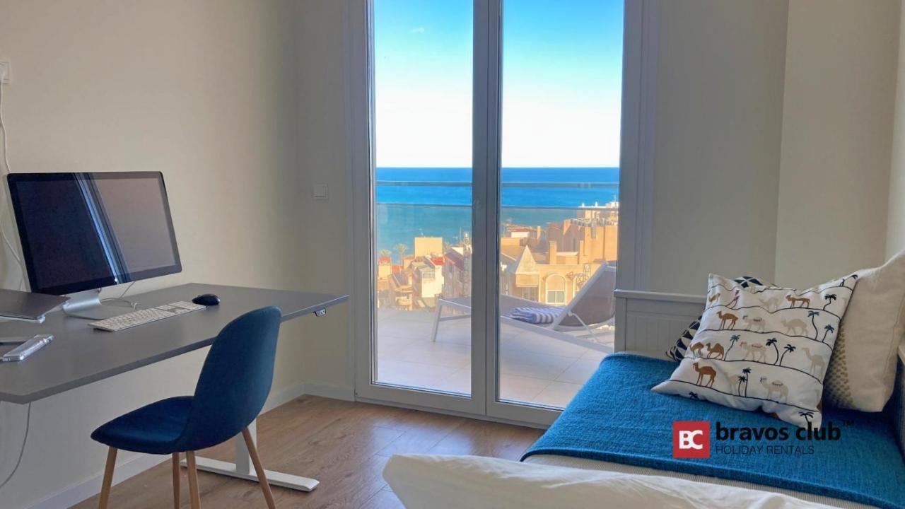 Apartmán Penthouse With Sea View - Los Abedules By Bravos Club El Campello Exteriér fotografie
